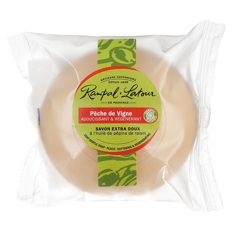 Savon Rond Pêche de Vigne (100gr)