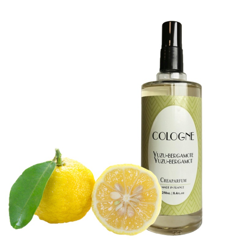 Eau de Cologne YUZU BERGAMOTE "CréaParfums", 250 ml