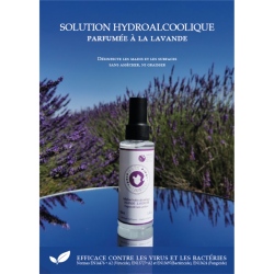 Solution Hydroalcoolique Lavande 100ml